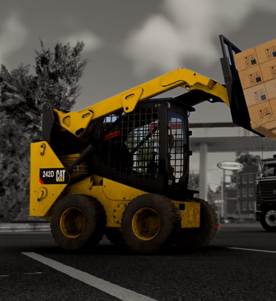 Cat 242D Skid Steer
